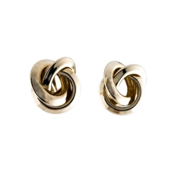 GIVENCHY Gold-tone Circular Clip-On Earrings - Picture 1 of 5